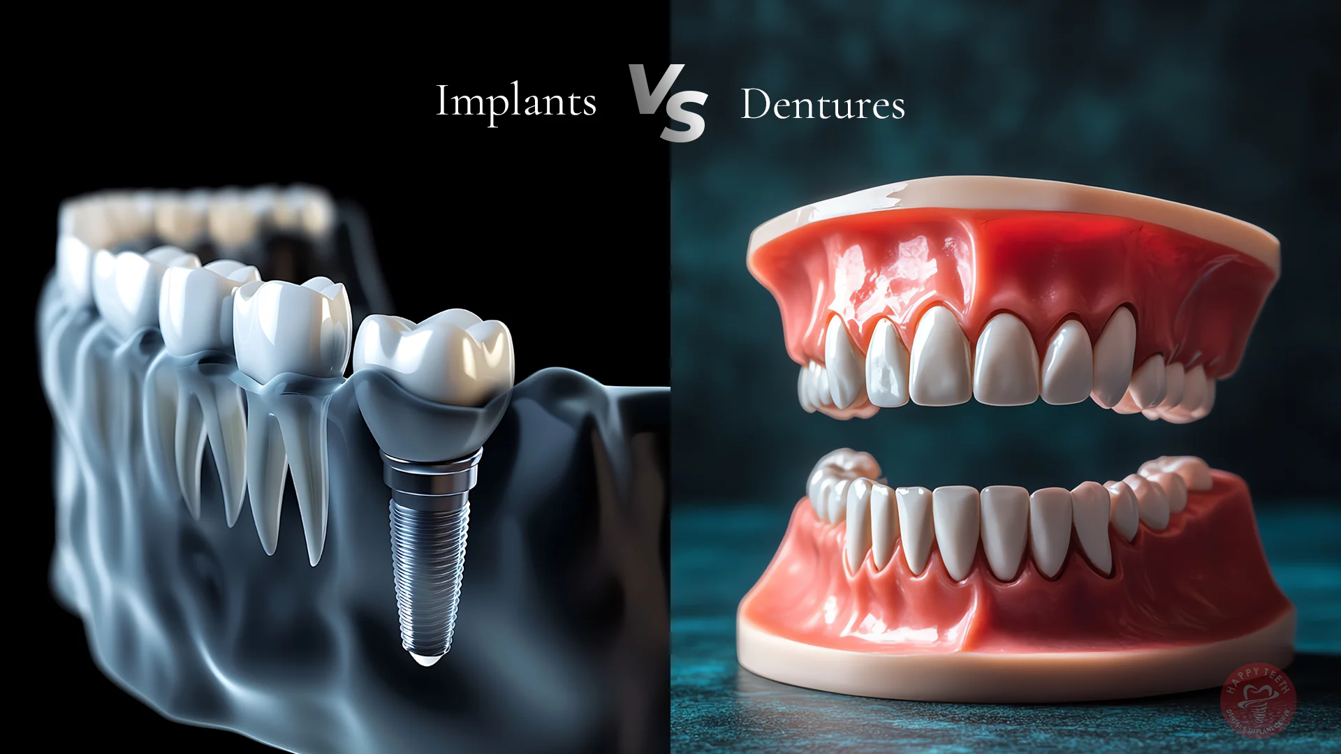 Dental implants vs dentures